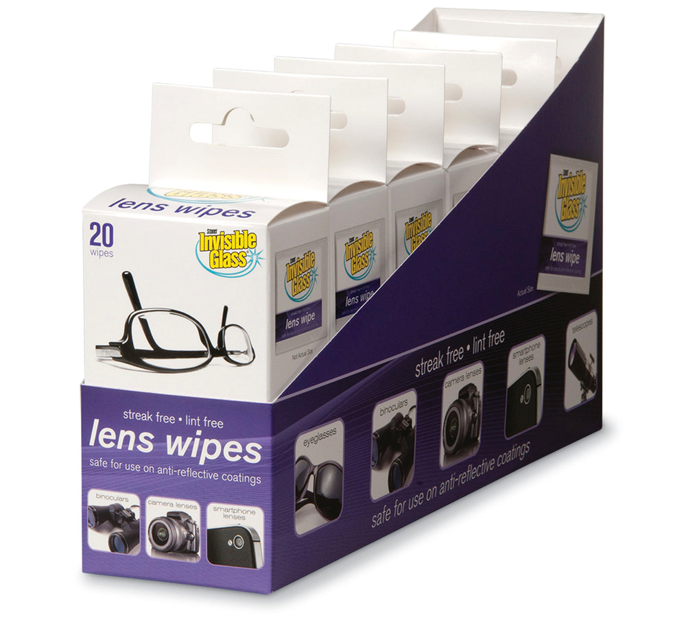 
                  
                    Invisible Glass Lens Wipes
                  
                