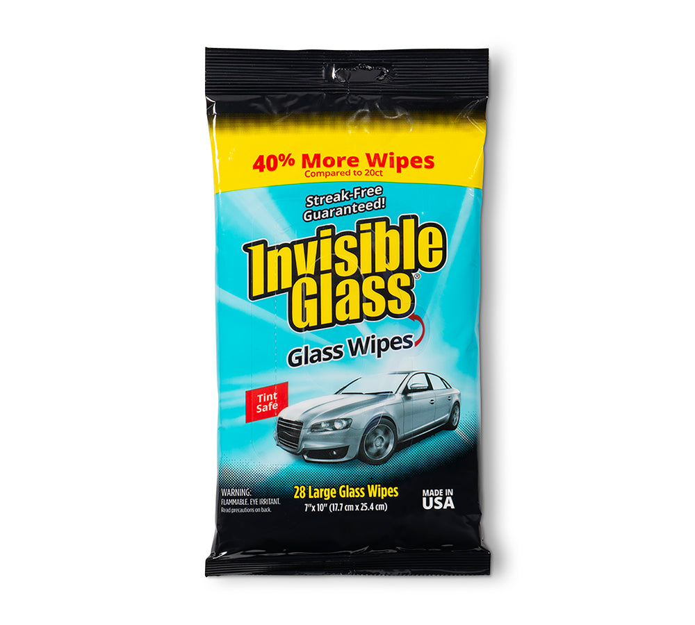 Invisible Glass Wipes Flat Pack