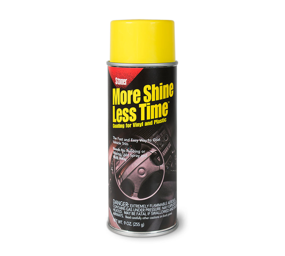 Stoner More Shine Less Time for Vinyl, Plastic & Rubber 9oz