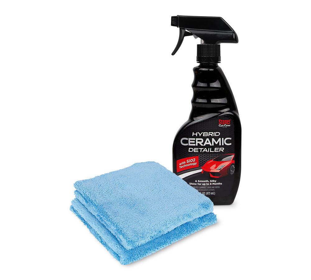 Hybrid Ceramic Detailer and High Pile Microfiber Kit