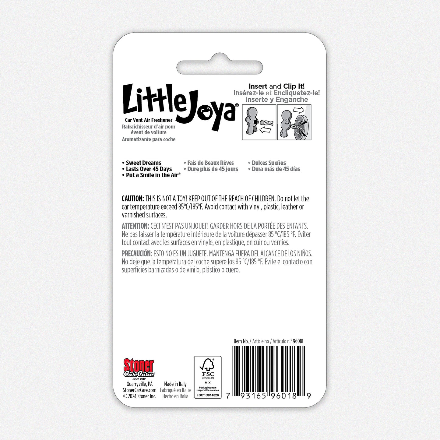 
                  
                    Little Joya Car Air Freshener (Sweet Dreams)
                  
                