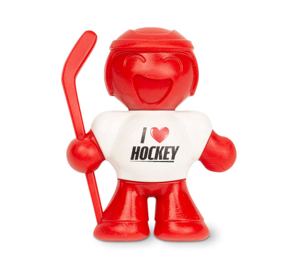 Little Joe Air Freshener - I Love Hockey - New Car