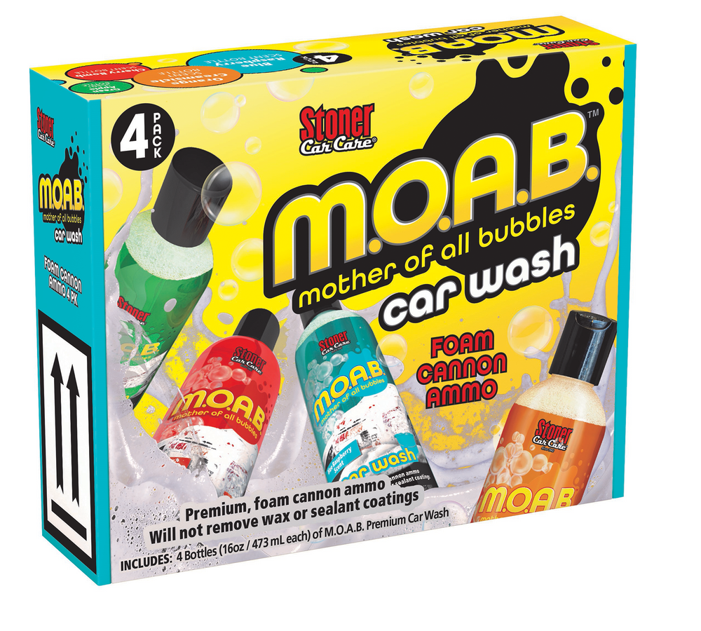 Mother of All Bubbles (MOAB) 4 Pack Kit