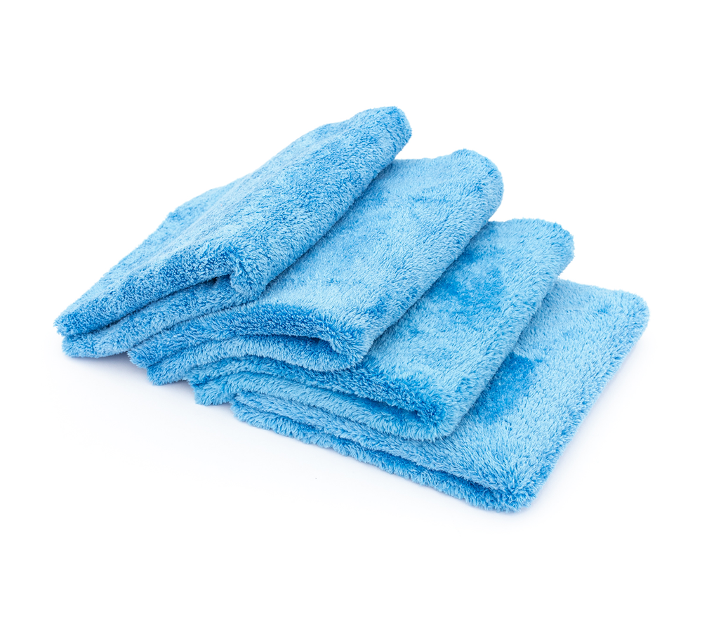 High Pile Microfiber - 16”x16” Edgeless - Light Blue - 500 GSM